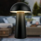 Briloner Fungo Mini LED namizna svetilka za polnjenje, črna, na dotik, plastika - Dnevna soba/jedilnica - Sodobni