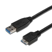 PremiumCord Kabel Micro USB 3.0 5Gbps USB A - Micro USB B, MM, 0,5 m