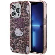 HELLO KITTY Hello Kitty ovitek IML Tags Graffiti za iPhone 13 Pro Max - roza