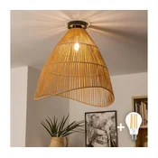 Brilagi - LED plafonski luster CERIA BOHO 1xE27/40W/230V precnika 50 cm braon