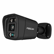 Foscam V5EP sigurnosna kamera crna 5MP (3072x1728) PoE integrirani reflektor i sirena