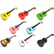 Kokio sopran ukulele black w/bag