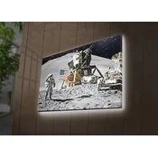 Wallity Slika sa LED osvetljenjem NASA-002, 45x70 cm