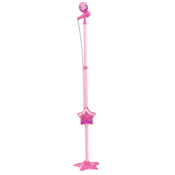Simba mikrofon s stojalom, MP3, roza