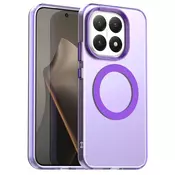 Hibridni ovitek Techsuit CandyCase MagSafe za Xiaomi Redmi 15C 4G/Redmi 15C 5G/Poco C85 - purple