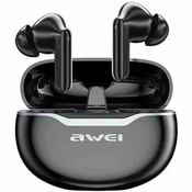 AWEI T50 Pro TWS Earphones Bluetooth 5.3 Black