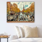 Wallity Dekorativna slika na platnu, 70x100cm, Šarena