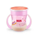 Nuk Caša za bebe sa ruckama, 160ml, Roza