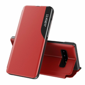 MG Eco Leather View knjižni ovitek za Huawei P40, rdeča