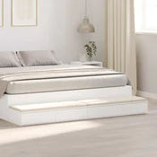Ladice za krevet Bijelo 180 x 36,5 x 16,5 cm Konstruirano drvo