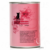 Catz Finefood limenke 6 x 400 g - Janjetina i kunić