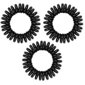 InvisiboBBle Power Hair Ring gumice za kosu 3 kom nijansa True Black