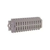 Wago 2-žični priključni blok 1,5 mm2 12-žilni siv vijačni priključek 260-112