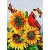 shumee DIY DIAMANTNA SLIKA SONČNICE 30x40