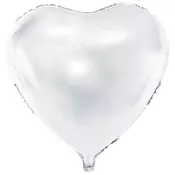 Balon folija Srce-Beli