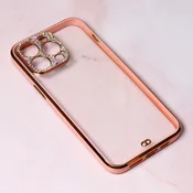 Maska za telefon Cirkon Camera za iPhone 14 Pro Max 6.7 roze