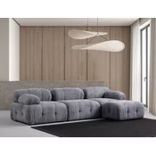 Atelier del Sofa Ugaona garnitura Petite, 290x160 cm, Siva