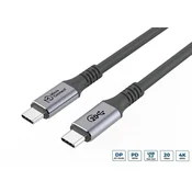 USB-C 3.2 Gen2x2 kabel 7m 20Gbps 100W