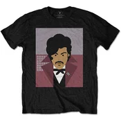 Prince Many Faces (Back Print) Black XL Majica