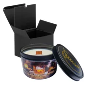 Stella Candle Smoked Barrel – dimljen WHISKEY, topel jantar in les 200 g