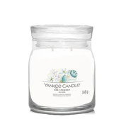 Yankee Candle Aromatska sveča Signature glass medium Baby Powder 368 g