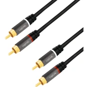 LOGILINK RCA veza Crno 1.5m CA1203
