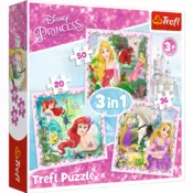 TREFL Puzzle 3u1 Aurora i Ariel