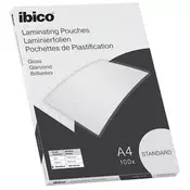 Laminacijska folija za vruće laminiranje, 125 mikrona, A4, sjajna, IBICO Standard 627310