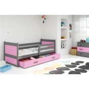 Krevet BMS Rico + ladica 190x80 cm, GRF roza
