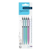Kemični svinčnik Schneider K15 Pastel blister 4 kosi - modro polnilo