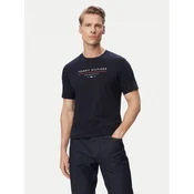 Tommy Hilfiger Majica Brand Love MW0MW44359 Mornarsko modra Regular Fit