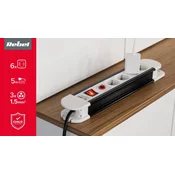 Rebel TOOLS 3m zaščitni električni razdelilec 4x priklop do 2300W