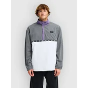 Billabong Space Lobster Half-Zip Fleece Sweater grape leaf