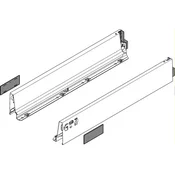 TBX Antaro Stranice Sive L-500mm - 378M5002SA ( 421-703 )