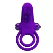 PRETTY LOVE - PURPLE VIBRATING PENIS RING