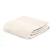 Dekordom Frotir prekrivac zig zag grande 200x210 - ivory ( 025225 )