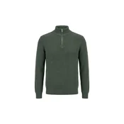 DAN FOX APPAREL Pulover Leart temno zelena