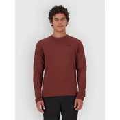 Mons Royale Quad Merino Fleece moški pulover s kapuco sable