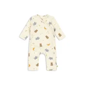 Konges Slojd pajac otroški bombaž z elastanom BASIC NEWBORN ONESIE GOTS