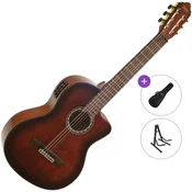 Valencia VC564CE Standard SET 4/4 Brown Sunburst Elektro klasicna gitara
