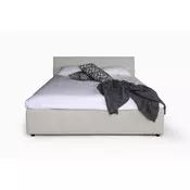 XORA tapicirani krevet (221/174/90cm), bež-siva