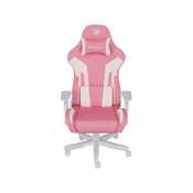 GENESIS ergonomski gaming stol Nitro 710 roza bel