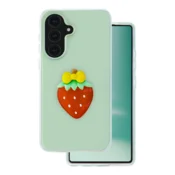 Tutti Frutti 2v1 silikonski ovitek za Samsung Galaxy S26 5G - zelen