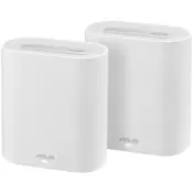 ASUS ExpertWiFi EBM68 (2-paket) AX7800 Tri-Band WiFi 6 (802.11ax) poslovni Mesh sistem - 90IG07V0-MO3A40