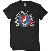 Grateful Dead Majica Distressed Unisex Black L