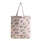Cath Kidston Nakupovalna torba Paddington Around The World Foldaway ecru/modra/roza/rdeča