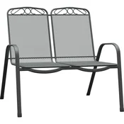 Vrtna klop Sacramento 2-sedežna 98 cm x 101 cm x 70 cm jeklena mreža