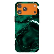 Silikonski prozorni ovitek za Apple iPhone 17 Pro Max - Dark emerald