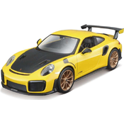 Maisto - Porsche 911 GT2 RS, žlté, assembly line, 1:24