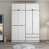 Hanah home Ormar Elina 185x253x52cm Belo-Bež